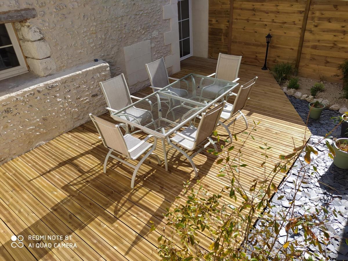 Gite L'Atelier Civray-de-Touraine Bagian luar foto
